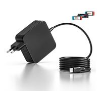 NATNO 65W Type C Chargeur pour Nintendo Switch 2&1/OLED/Lite/Pro Controller/Steam Deck/ROG Ally/IPhone 17/Galaxy/Tablette, Alimentation en Mode TV, PD Fast Charging Supply, avec câble USBC de 1,8 m