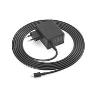 NATNO Chargeur pour Nintendo Switch/Switch OLED/Lite/Manette Pro 15V 2,6A Adaptateur Secteur Support Mode TV avec USB Câble