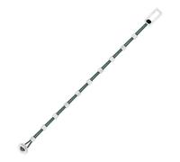 Nato Cuff - Bracelet Square Dot Paracorde et Argent 925 - Bijou Homme Ajustable Fabriqué en France (Vert)