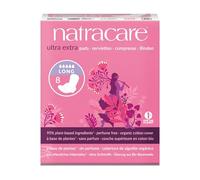 Natracare Organic Cotton Ultra Extra Pads 8 Long