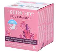 Natracare Serviettes Ultra Extra Super Avec Ailes Serviette hygienique 10 pc(s)