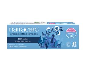 Natracare Tampons Coton Super Plus 20 Pièces