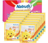 NATRUTH Lot de 12 sacs Absorbeur d'humidité Senteur Lavande, Déshumidificateurs d'armoire, Petits sacs Déshydratants pour Tiroirs, Boîtes à Médicaments, Boîtes à sous-Vêtements
