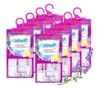 NATRUTH Lot de 8 Absorbeurs d'Humidité Avec Lavande - Déshydratants à Suspendre pour Cuisine, Salle de Bain, Armoire - Élimine les Odeurs