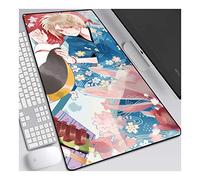 Natsume Yuujinchou 700x300mm Tapis de Souris XL Multifonction Gaming Mousepad XL Grand sous Main, Anime Souris 3mm Bureau Anti-Glissant Surface Texturée pour Ordinateur,G
