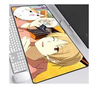 Natsume Yuujinchou Tapis de Souris Gaming XXL, 900x400mm, Anime Mouse Pad - Surface spéciale améliore la Vitesse et la précision, 3mm Base en Caoutchouc Antidérapant Surface-pour Ordinateur et PC, D