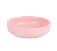 NatSumeBasics Porte-trombones rose mignon en céramique Distributeur de trombones ronds Distributeur de punaises Élégant organisateur de bureau Accessoires et fournitures de bureau pour la maison