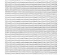 Natte grillagée, métal déployé, en acier inoxydable V2A 1.4301, 100 x 85 cm, 20 x 10 x 2 mm, maille robuste, pour clôture de jardin, clôture et enclos pour animaux