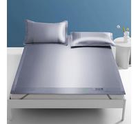 Nattes de Couchage d'été, Housse de Matelas Pliable, Matelas de Refroidissement en Rotin D'été, Nattes De Couchage en Bambou, Naturel Saison Bambou,Double Face Literie Été(Color C,90x195cm)