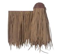 Nattes de toiture en paille, Artificial palm thatch roll yellow 0.5x(2-30)m is suitable for decorating the roof of the hut(Yellow C,0.5x30m)