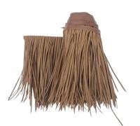 Nattes de toiture en paille, Artificial palm thatch roll yellow 0.5x(2-30)m is suitable for decorating the roof of the hut(Yellow B,0.5x4m)