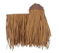Nattes de toiture en paille, Artificial palm thatch roll yellow 0.5x(2-30)m is suitable for decorating the roof of the hut(Yellow E,0.5x6m)