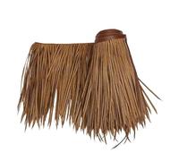 Nattes de toiture en paille, Artificial palm thatch roll yellow 0.5x(2-30)m is suitable for decorating the roof of the hut(Yellow a,0.5x4m)