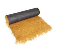 Nattes de toiture en paille, Man-made thatch roll, suitable for duck blinds in balcony fence, various sizes(1x20m(3.28x65.61ft))