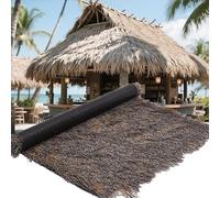 Nattes de toiture en paille, Suitable for garden synthetic thatched roof rolls with various sizes(1*20m(3.2*65.6ft))