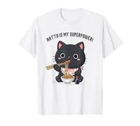 Natto est Mon Mignon Chat Kawaii Super Puissant T-Shirt