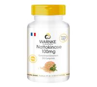 Nattokinase 100mg - 2000 FU - hautement dosé - vegan - 250 comprimés | Warnke Vitalstoffe - Qualité des pharmacies allemandes