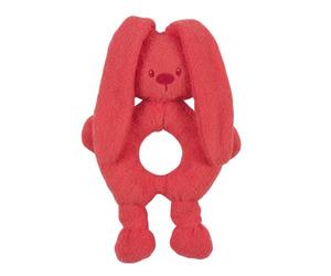 Nattou - 979276 - Anneau Hochet Lapin - Rouge