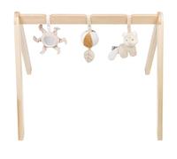 Nattou Arche en bois, Avec Jouets et nombreuses activités, Renard, 59,5 cm, Flo, Oli & Ernest, Flo Beige