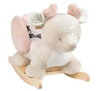 NATTOU - Bascule Cerf Fanfan - Sable/Rose