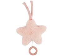 Nattou Boîte à musique étoile berceuse « La-Le-Lu », avec anneau, 100% polyester, fan de fan, rose