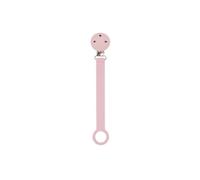 Nattou Corrente Chupeta Fita Silicone Rosa 1 Unidade