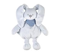 Nattou Couverture Lapin, Supersoft, 75 x 100 cm, Polyester, Lapidou, Turquoise