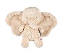 Nattou Doudou éléphant en Peluche à Poils Longs, Compagnon dès la Naissance, env. 29 cm, Polyester, fanfan, Sable
