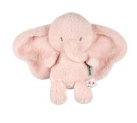 Nattou Doudou éléphant en Peluche à Poils Longs, Compagnon dès la Naissance, env. 29 cm, Polyester, fanfan, Rose