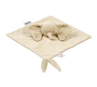 Nattou Doudou en velours motif éléphant, 28 x 28 cm, polyester, fan, sable
