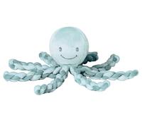 Nattou - Doudou Lapidou Octopus Pieuvre Poulpe Musical Vert Gris