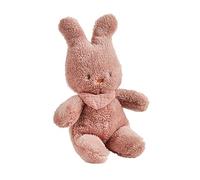 Nattou Doudou Lapin en Polyester, Compagnon de Route dès la Naissance, 33 cm, Vegan, Tipidou, Rose poudré
