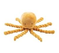 NATTOU Doudou Pieuvre Lapidou - 23 cm - 100% polyester - Ocre G