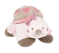 Nattou Doudou Tortue Lili, Nina, Jade et Lili, 25 x 19 x 9 cm, Rose/Beige 987028