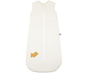 Nattou Gigoteuse, Chien Charlie, 90 cm, Vegan, Popeline (extérieur), Coton/Polyester, Blanc