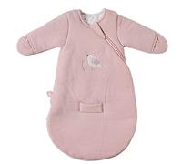 Nattou Gigoteuse d'automne et d'hiver en Coton pour Bébé, avec Moufles, TOG 2.5, Env. 60 cm, 0-3 Mois, Alice et Pomme, Rose