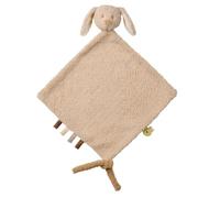 Nattou Grand Doudou Plat en Polyester, Lapin, Compagnon de Route dès la Naissance, 35 x 35 cm, Teddy, Beige