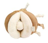 Nattou Lapidou Ballon d’activités - Peluche - pour Nouveau-nés - Balles Sensorielles Bebe - Diamètre 17 cm - Sable