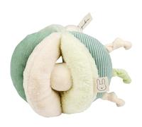 Nattou Lapidou Ballon d’activités - Peluche - pour Nouveau-nés - Balles Sensorielles Bebe - Diamètre 17 cm - Vert Tendre