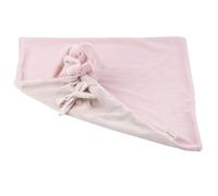 Nattou Lapidou Doudou Couverture 50 x 50cm - Couverture Bebe - Couverture Doudou Lapin - Cadeau Naissance Fille et garçon- Couleur Rose