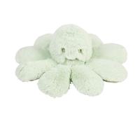 Nattou Lapidou Doudou Pieuvre en Peluche avec hochet - Doudou Poulpe pour Nouveau-nés - Polyester - 25 cm - Vert Tendre