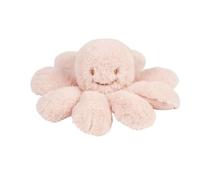 Nattou Lapidou Doudou Pieuvre en Peluche avec hochet - Doudou Poulpe pour Nouveau-nés - Polyester - 25 cm - Rose poudré