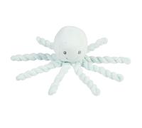 Nattou Lapidou Pieuvre Peluche - Doudou Poulpe pour Nouveau-nés - Polyester - 22 cm - Bleu