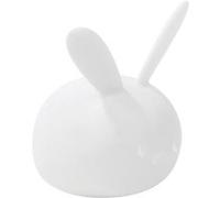 Nattou Veilleuse de nuit Lapin LED en silicone – Activation vocale, 7 lumières, sans BPA, Blanc