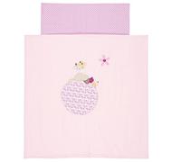 Nattou Manon et Alizee Parure de lit 80 x 80 cm avec taie d'oreiller 40 x 60 cm 174527, coton