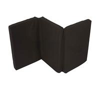 Nattou Matelas épais pour lit parapluie, Pliable, Épaisseur 5 cm, Avec housse de transport, 120 x 60 x 5 cm, Noir
