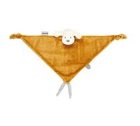 Nattou Maxi Doudou Plat, Chien Charlie, Compagnon de Route dès la Naissance, 65 x 40 cm, Végétalien, Flanelle, Coton/Polyester, Caramel