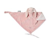 Nattou Grand Doudou Plat en Polyester, Pomme Le Lapin, Compagnon de Route dès la Naissance, Env. 65 x 40 cm, Alice et Pomme, Rose poudré