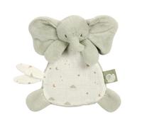 NATTOU - Mini doudou éléphant Loulou 25cm Vert Tilleul Ecru