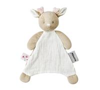 Nattou Mini Doudou Vache cerf, Compagnon dès la Naissance, env. 25 cm, en Polyester/Coton, pour Fan, Blanc